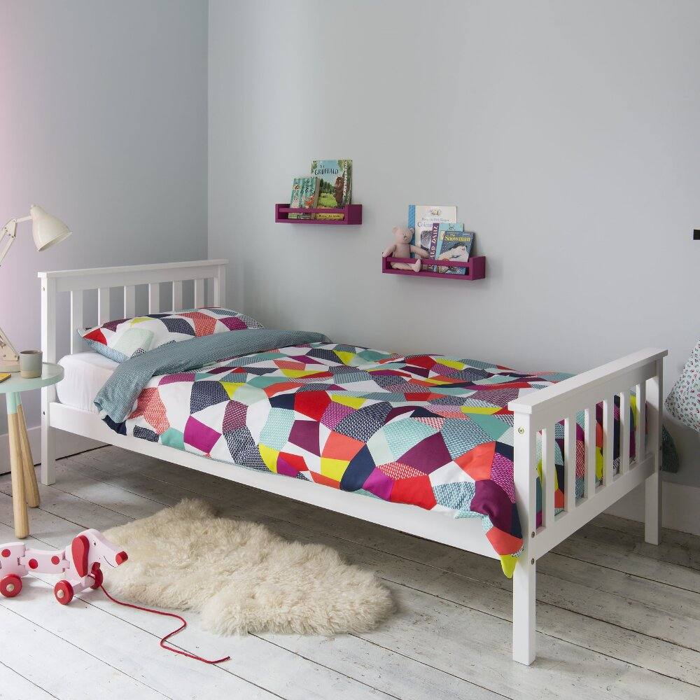 Nöa and Nani Dorset Single Bed in White
