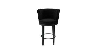 Margaux Bar Stool in Ashford Textured Boucle - sofa.com