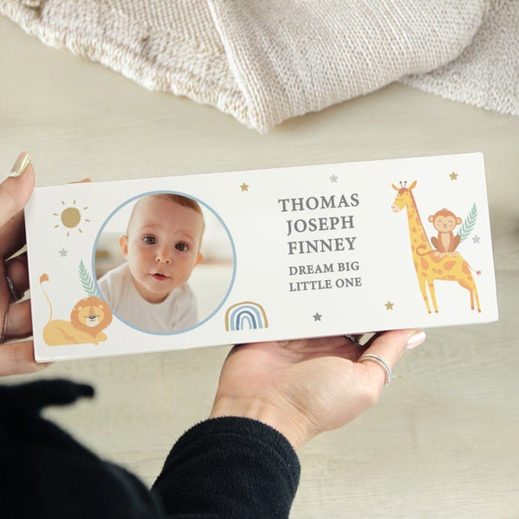Personalised Photo Wooden Nursery Ornament