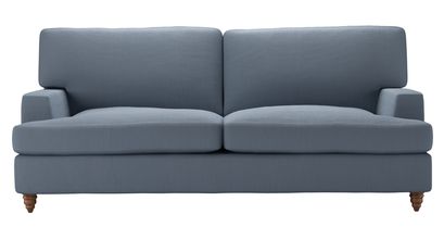 Isla 3 Seat Sofabed in Loch Brushed Linen Cotton - sofa.com