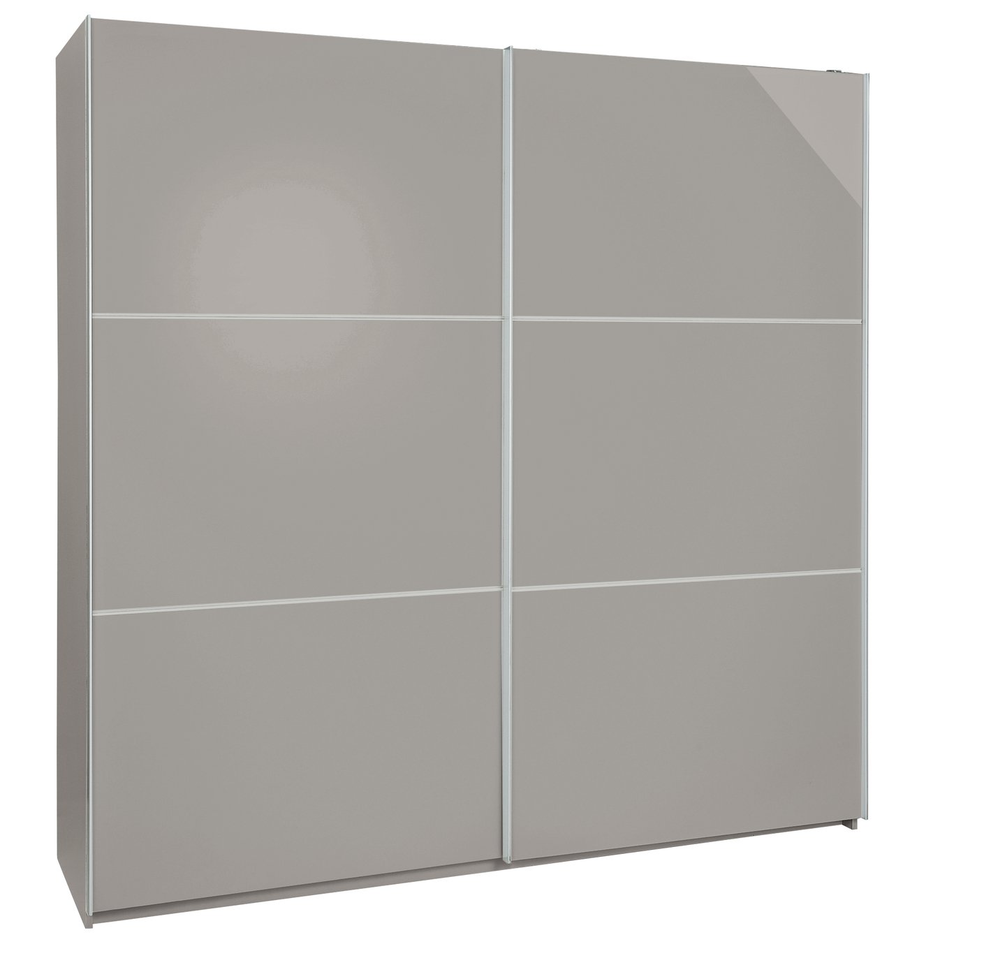 Habitat Holsted Grey Gloss Extra Large Sliding Wardrobe