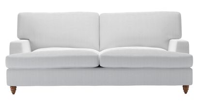 Isla 3 Seat Sofabed in Pumice House Herringbone Weave - sofa.com