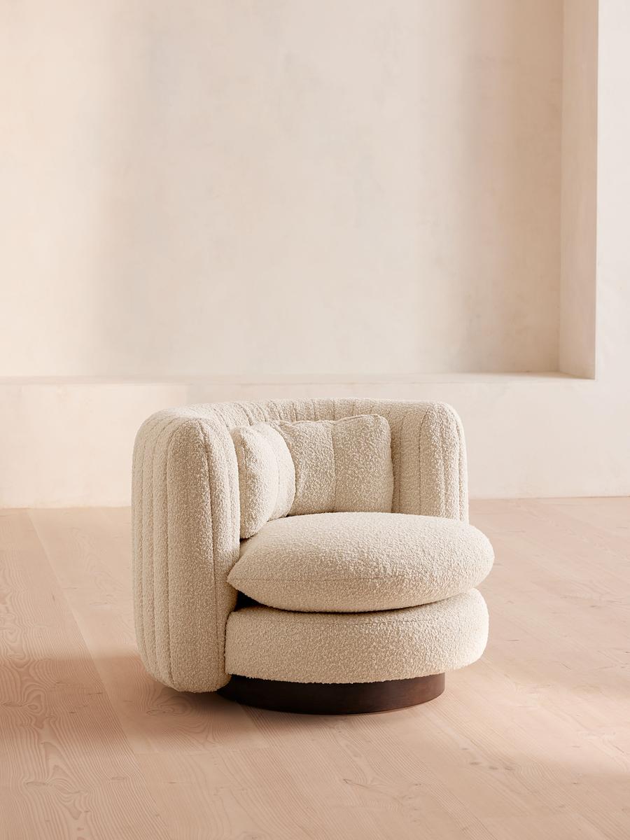 Vivienne Armchair, Boucle, Natural