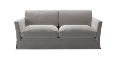 Otto 2.5 Seat Sofa Bed in Dove Smart Velvet - sofa.com