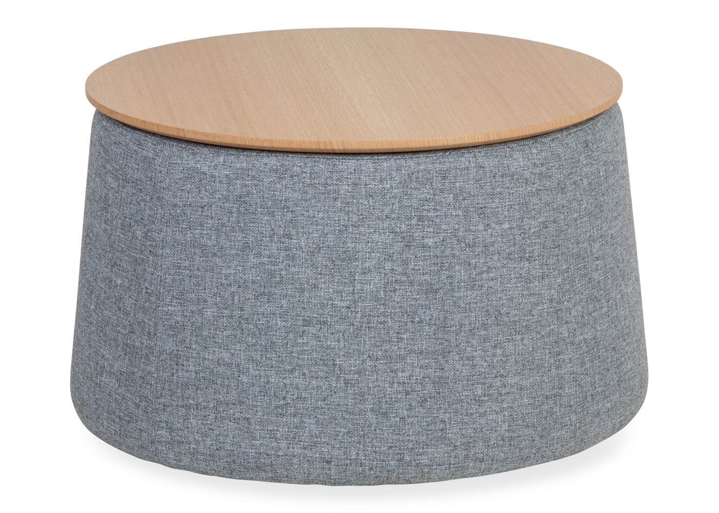 Heal's Drum Storage Table Dessin Twist with Oak Top