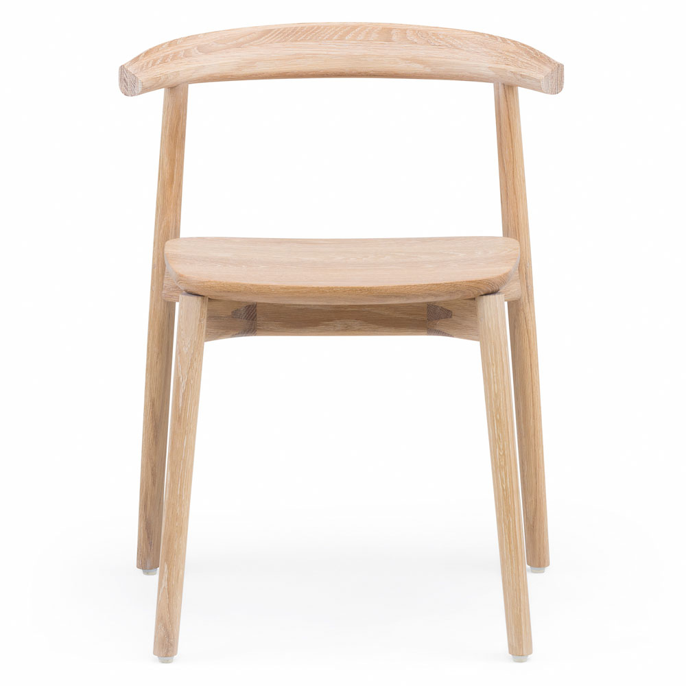 De La Espada Ando Chair White Oiled Oak