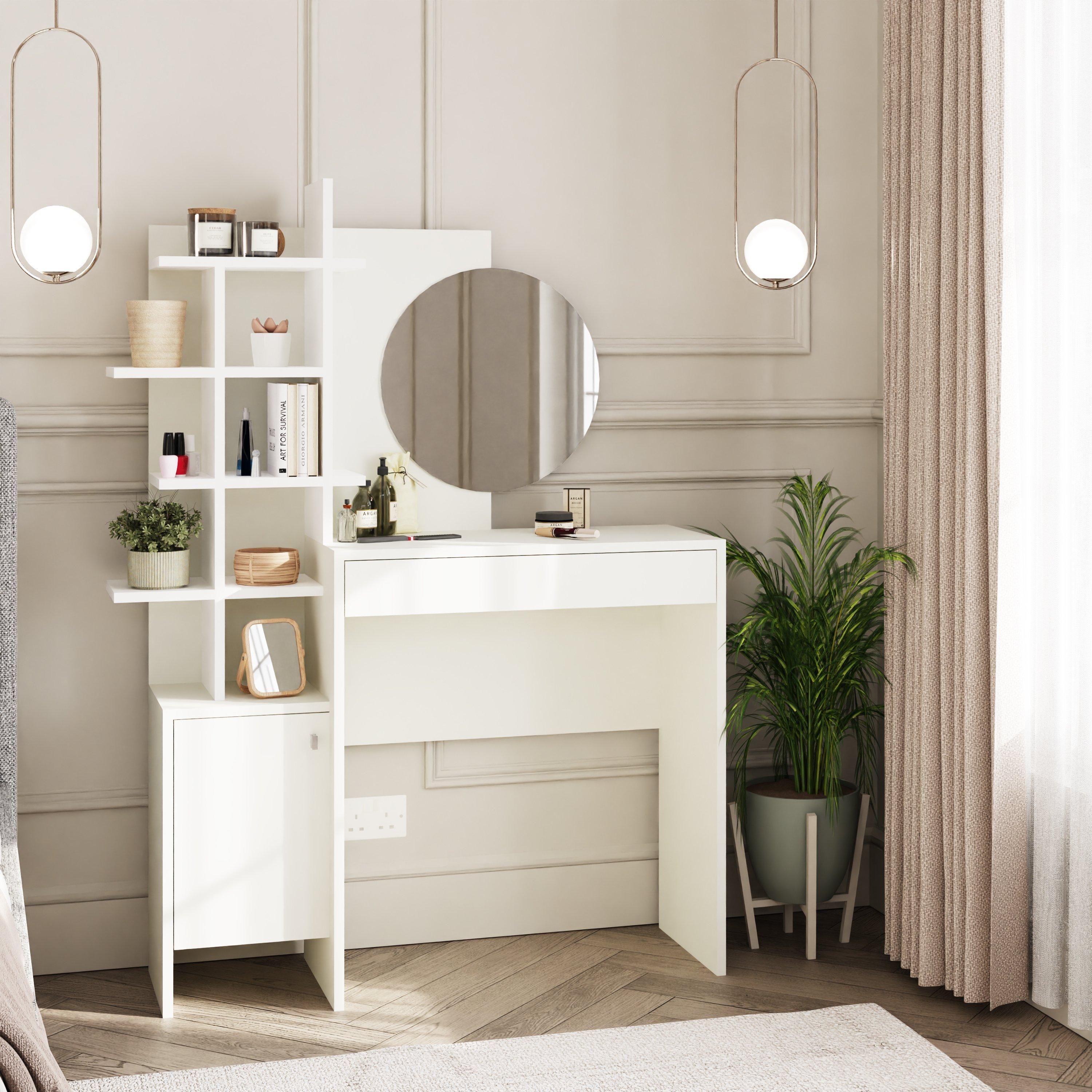 GFW Freyja Dressing Table in White