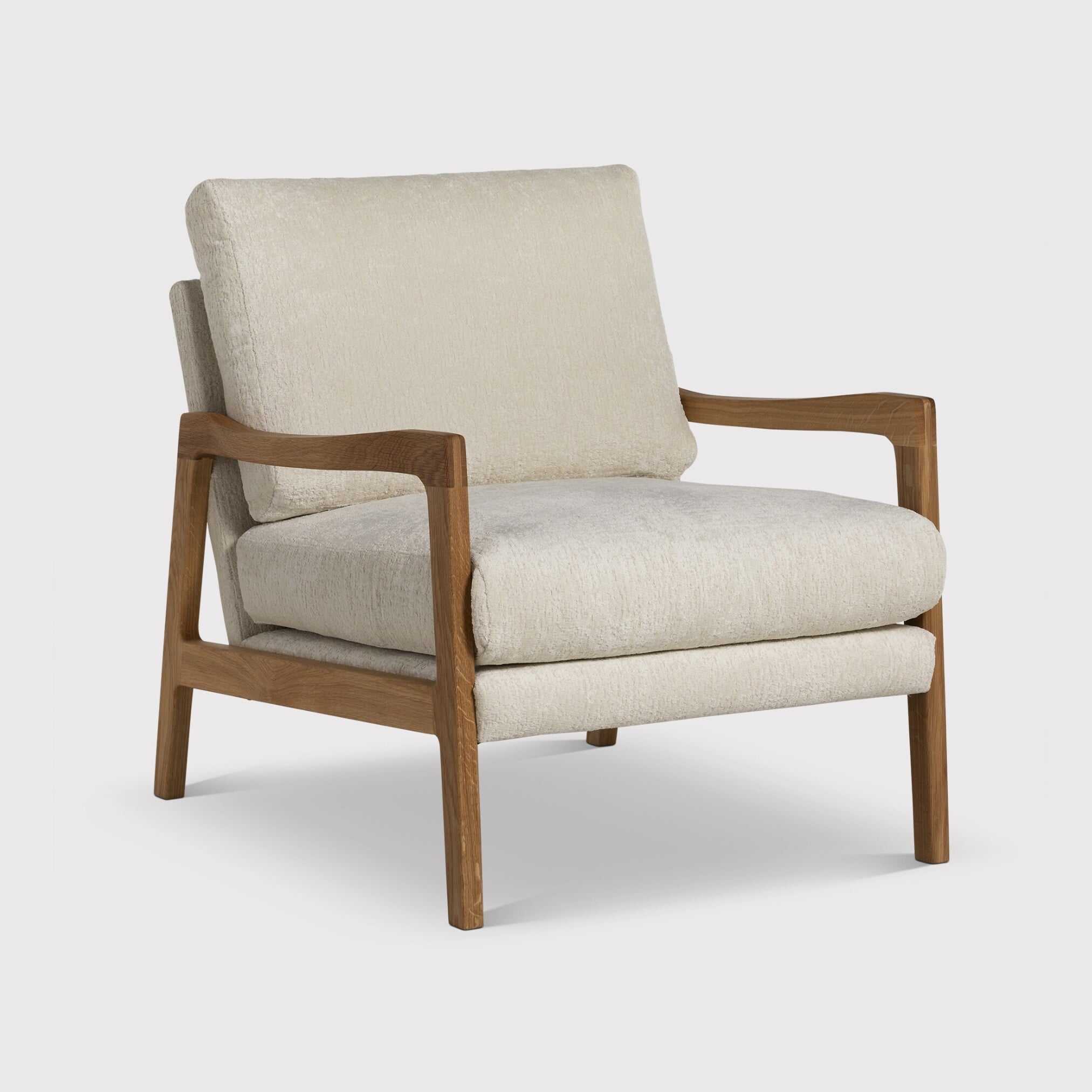 Boda Armchair, Neutral Fabric | Barker & Stonehouse