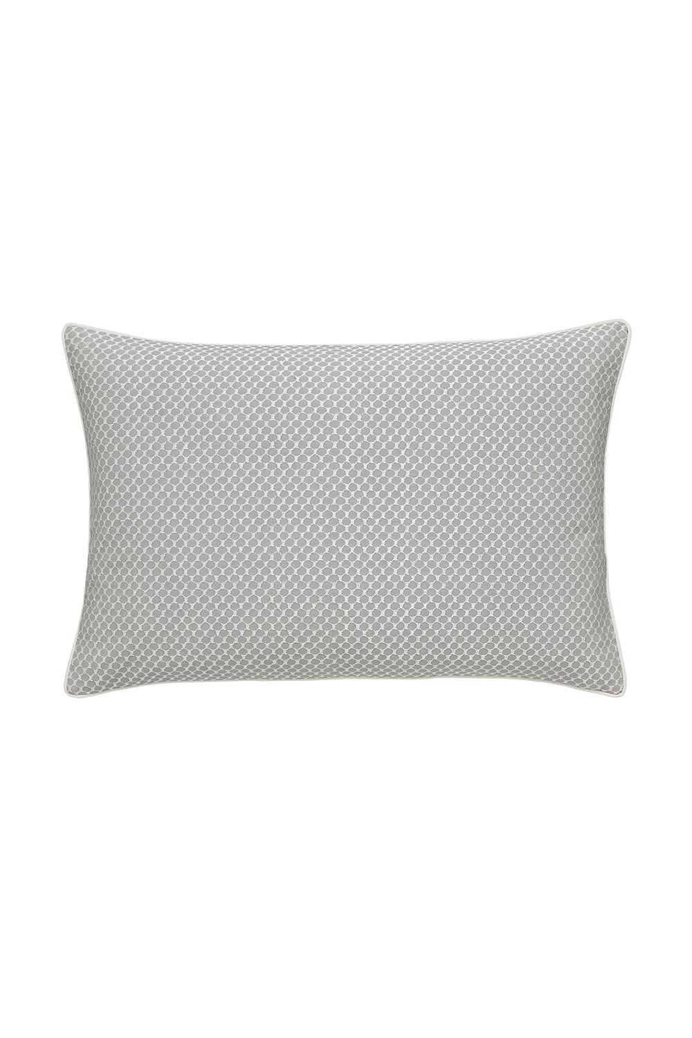 1951 'Tahra' Cotton Sateen Cushion in Silver