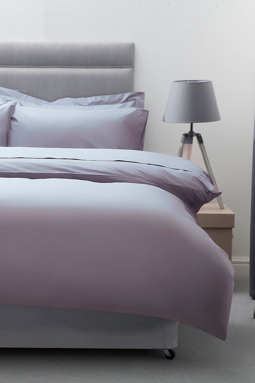 Belledorm Egyptian Cotton 200 Thread Count Duvet Cover in Purple