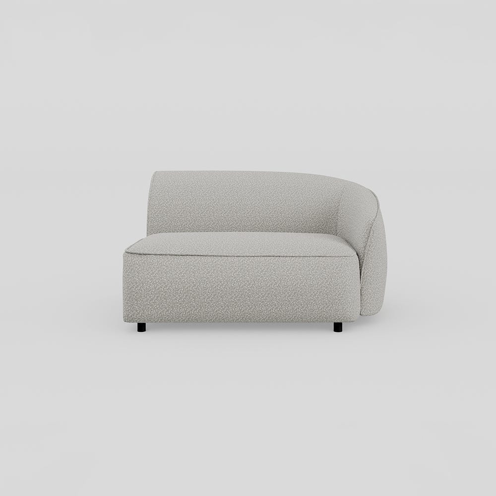 Heal's Aurelie Large Corner Module RHF Chunky Boucle Ecru