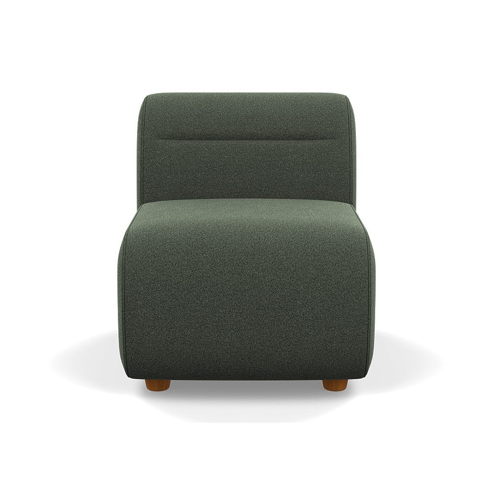 Heal's Lilli Small Single Module Boucle Fern Natural Beech Feet