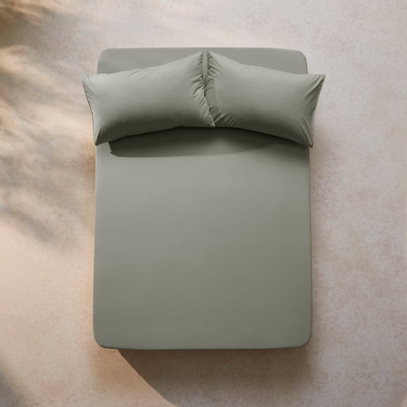 100% Egyptian Cotton 220 Thread Count True Grip® Fitted Sheet 5