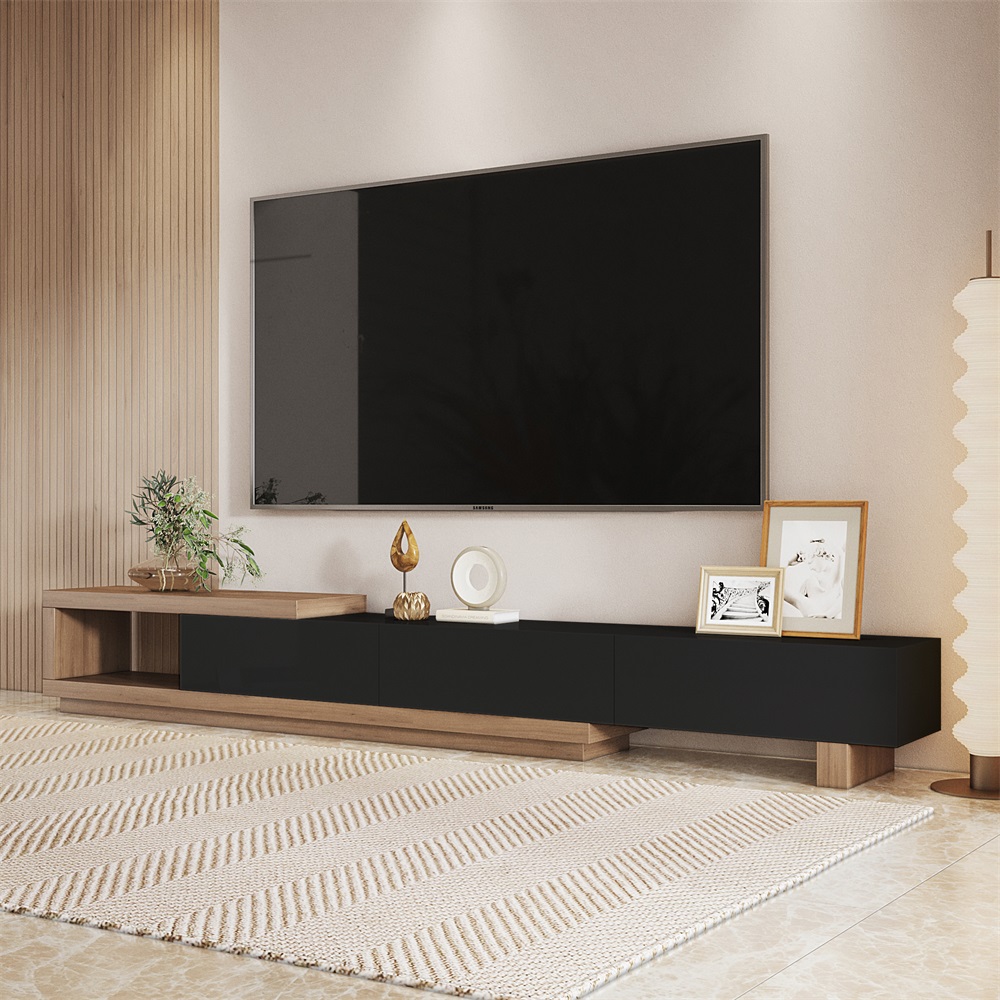 Quoint Extendable TV Stand with 3 Drawers 180 - 255 cm