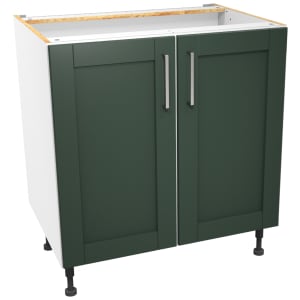 Wickes Ohio Forest Green Shaker Base Unit - 800mm