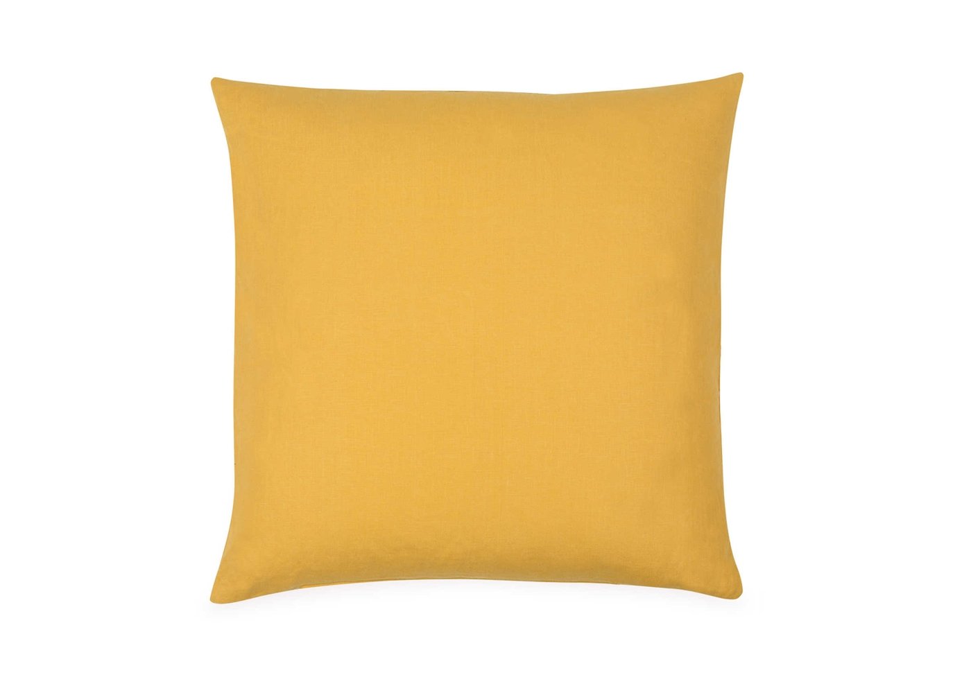 Heal's Linen Cushion Mustard 60 x 60cm
