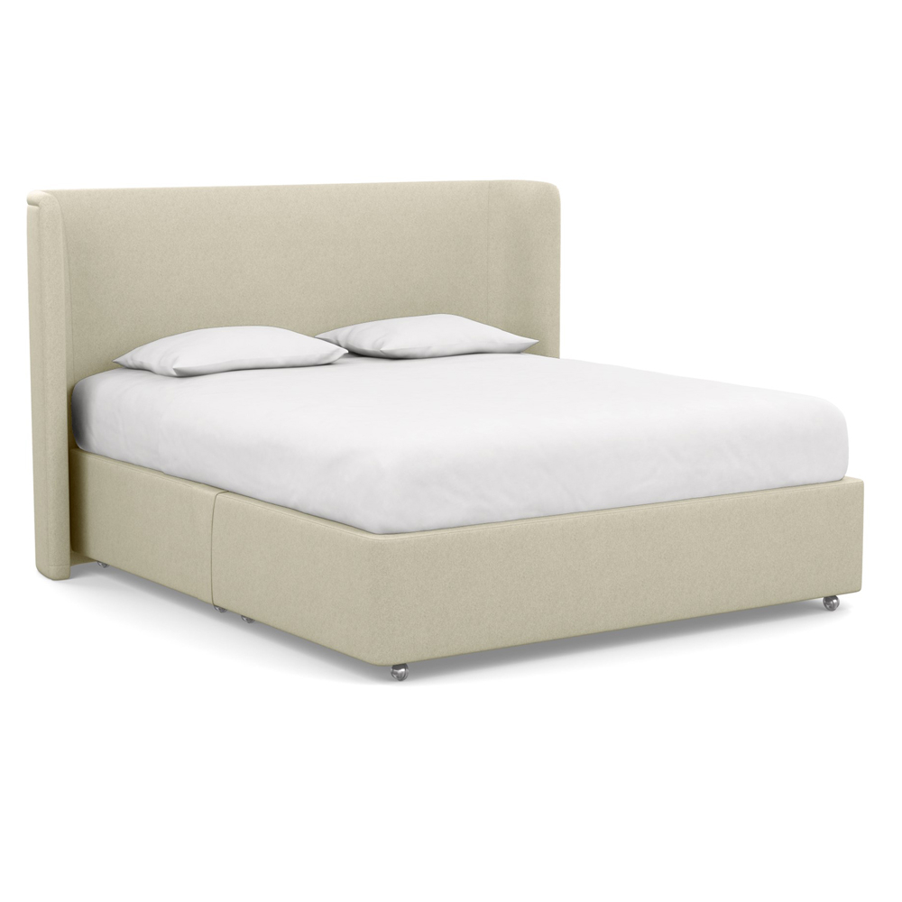 Heal's Heal's Deep Divan Super King No Drawers Cotton Grain
