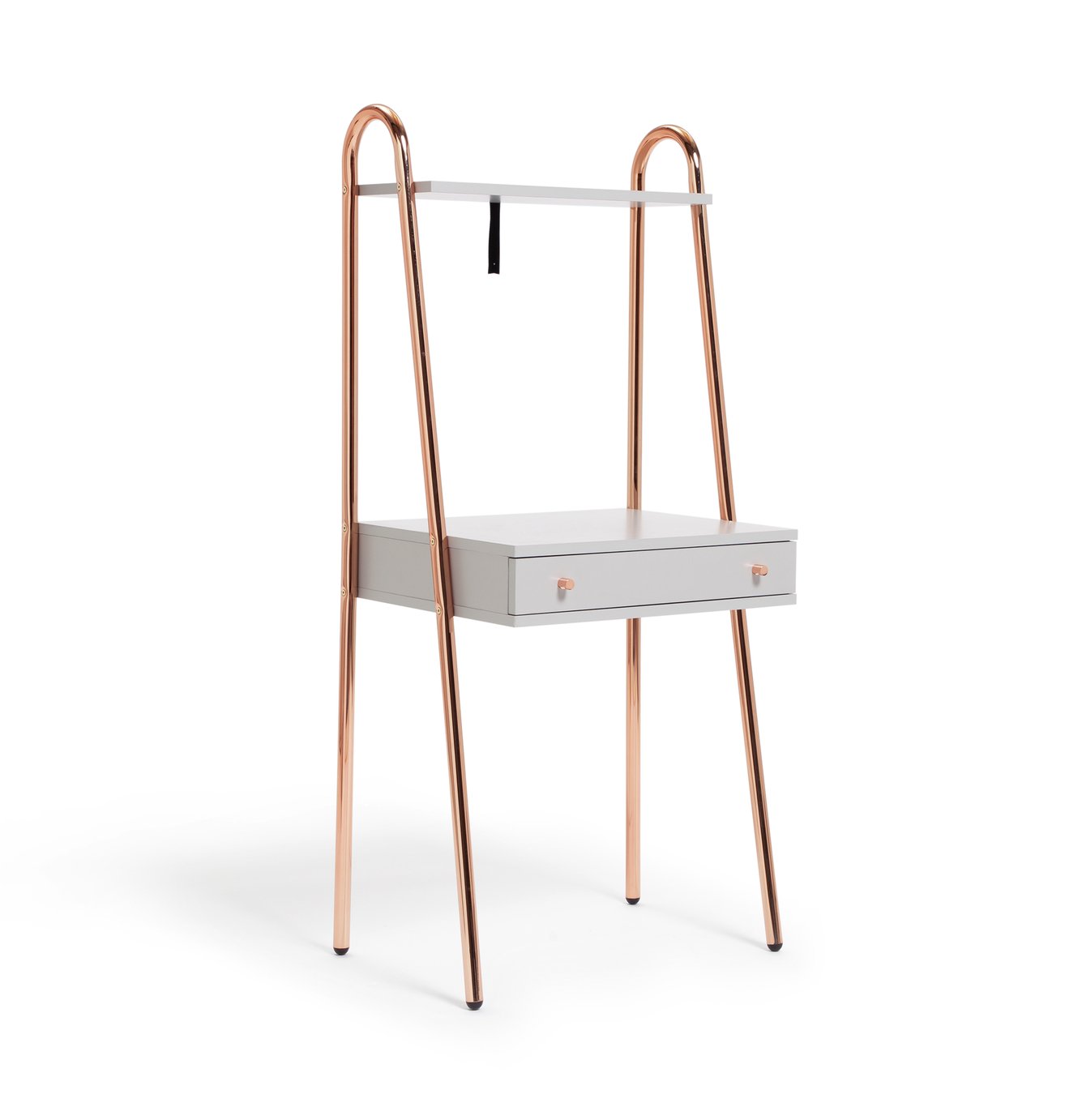 Habitat Valence 1 Drawer Ladder Desk - Grey