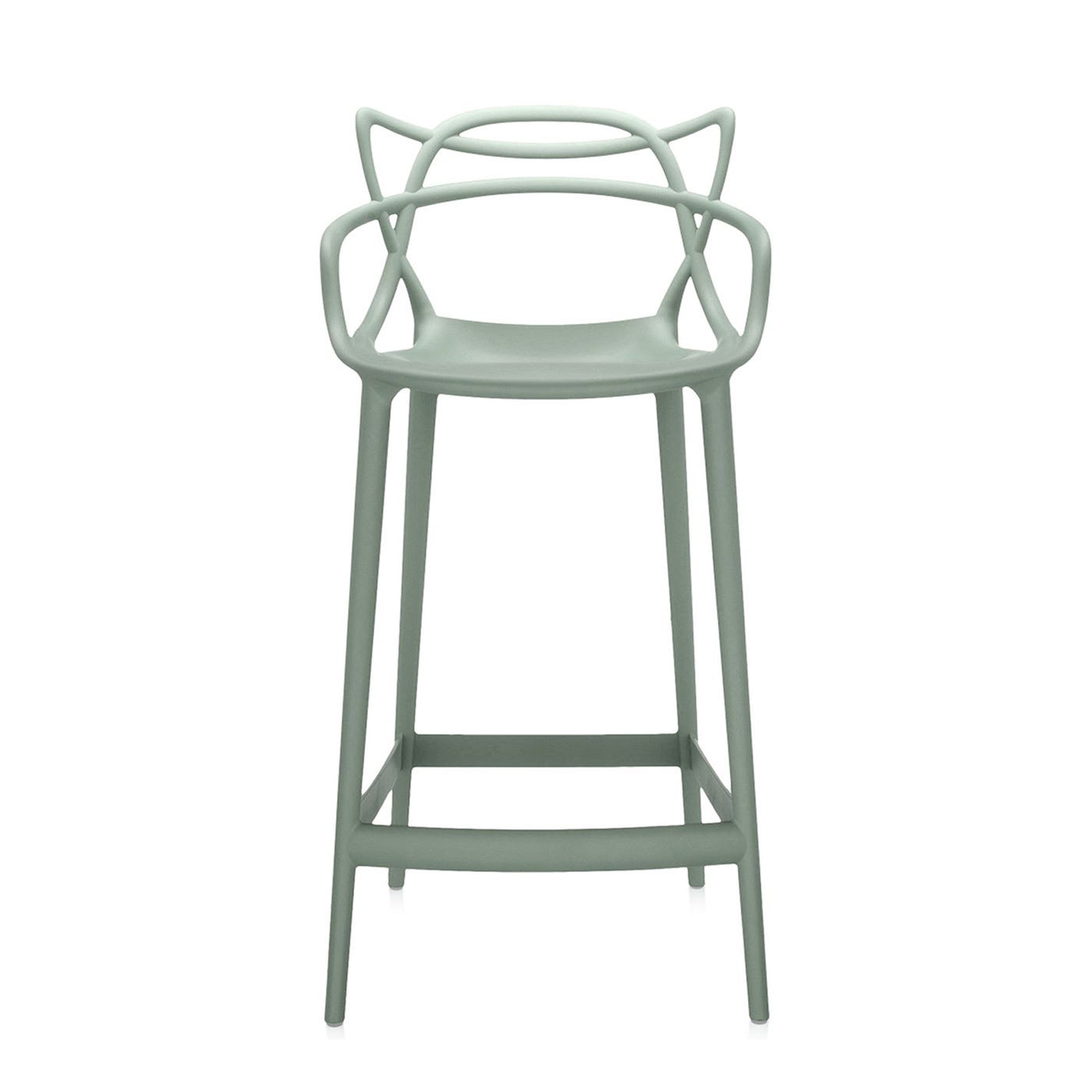 Kartell Masters Stool Medium Green Sage