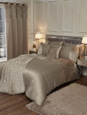 New Edge Blinds Elysium Duvet Set in Brown