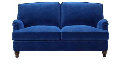 Bluebell 2 Seat Sofa Bed in Cobalt Smart Velvet - sofa.com