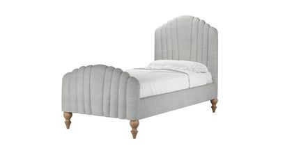 Bella Single Bed in Barley Slubby Cotton - sofa.com