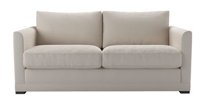 Aissa 2.5 Seat Sofa Bed in Taupe Brushed Linen Cotton - sofa.com