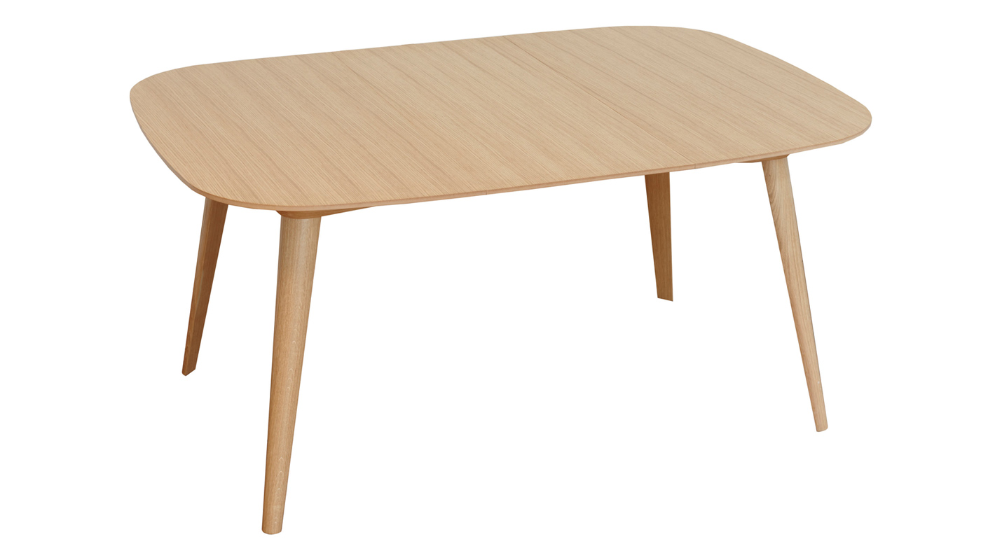 Case Bridge Extending Table Oak 6-10 Seater