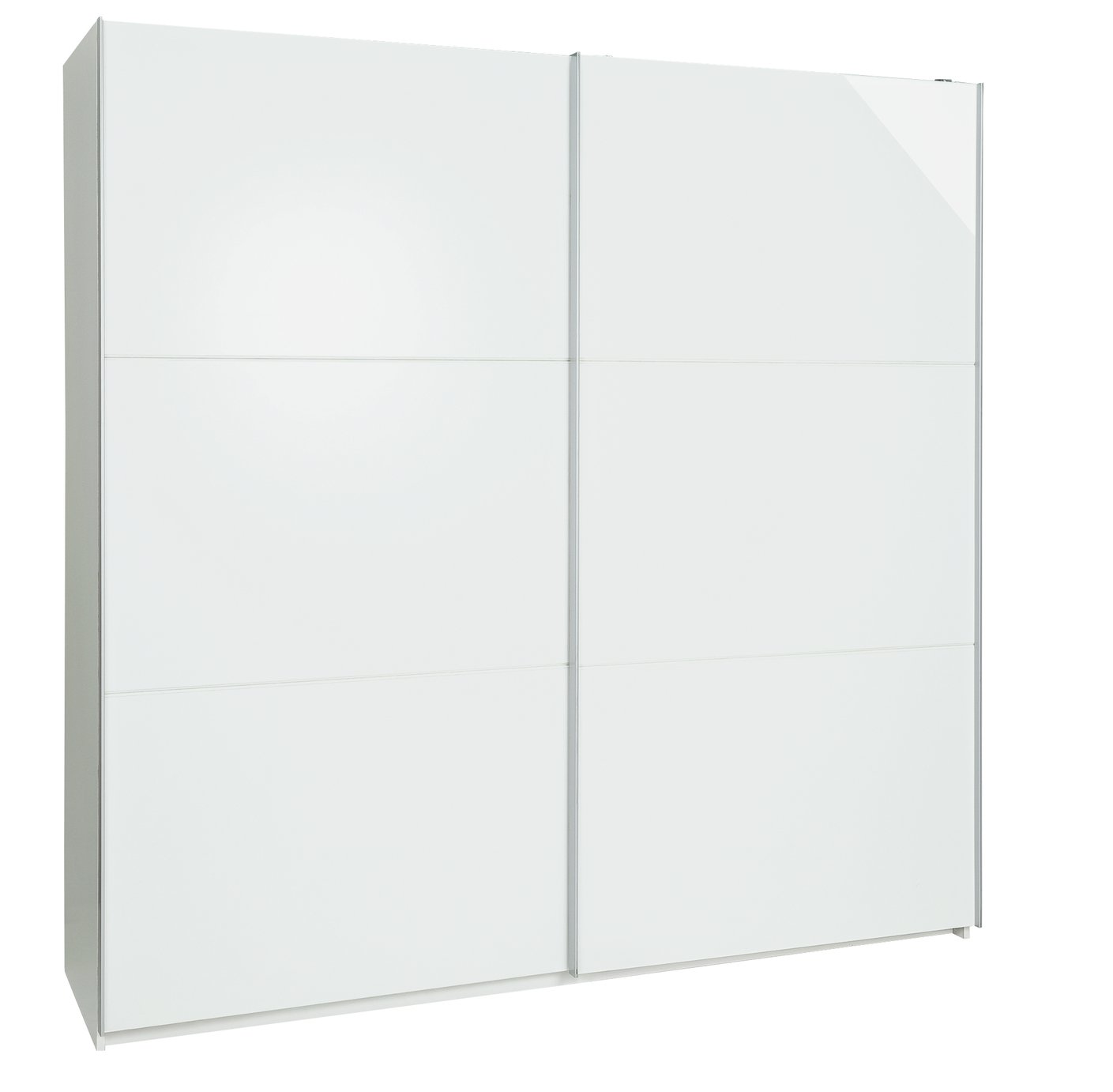 Habitat Holsted White Gloss Extra Large Sliding Wardrobe