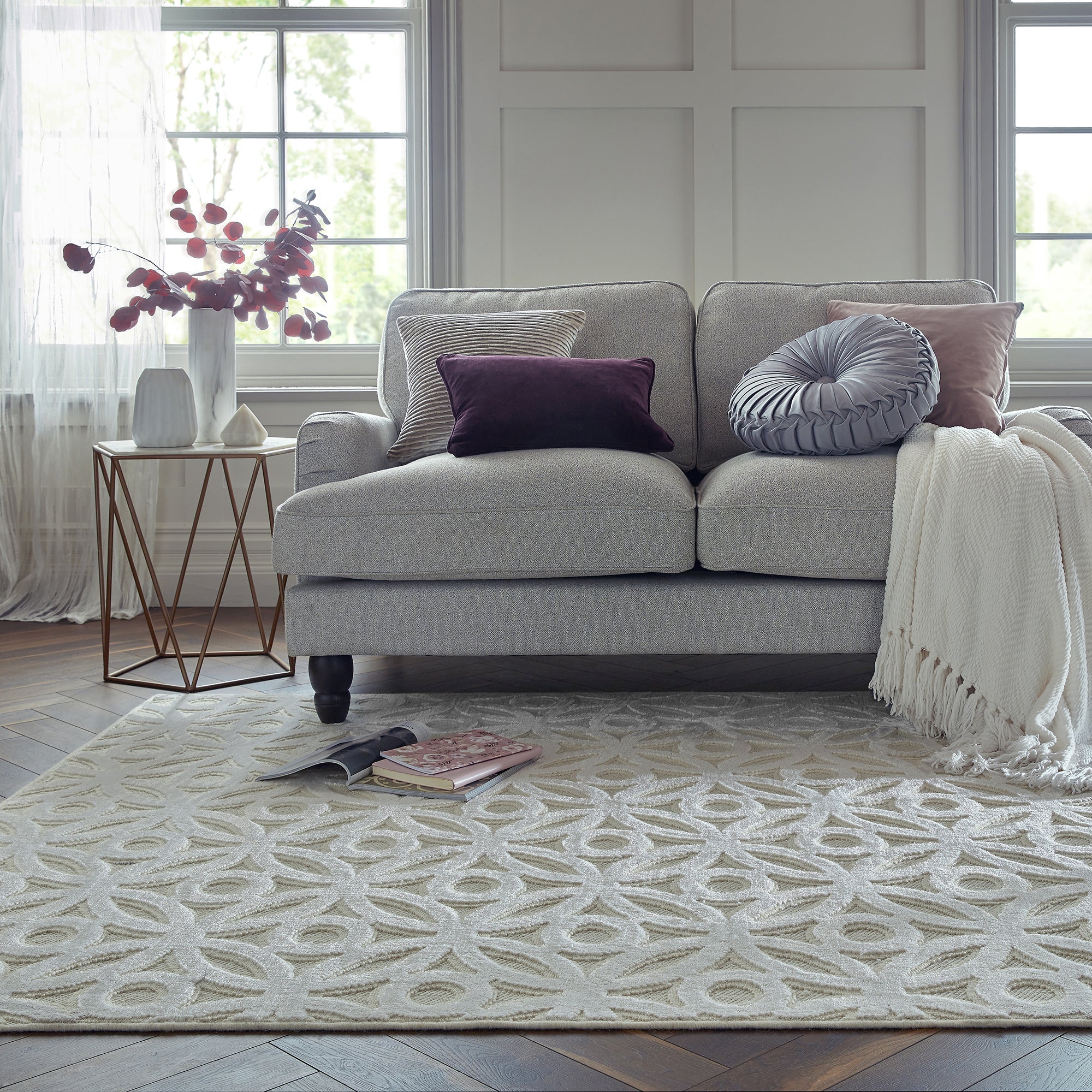 Clarissa Rug Clarissa Ivory