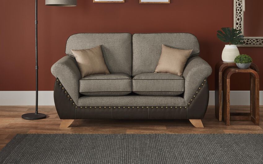 ScS Living Fabric Hunter 2 Seater Sofa Standard Back