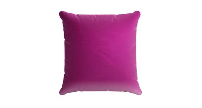 45x45cm Scatter Cushion in Peony Cotton Matt Velvet - sofa.com