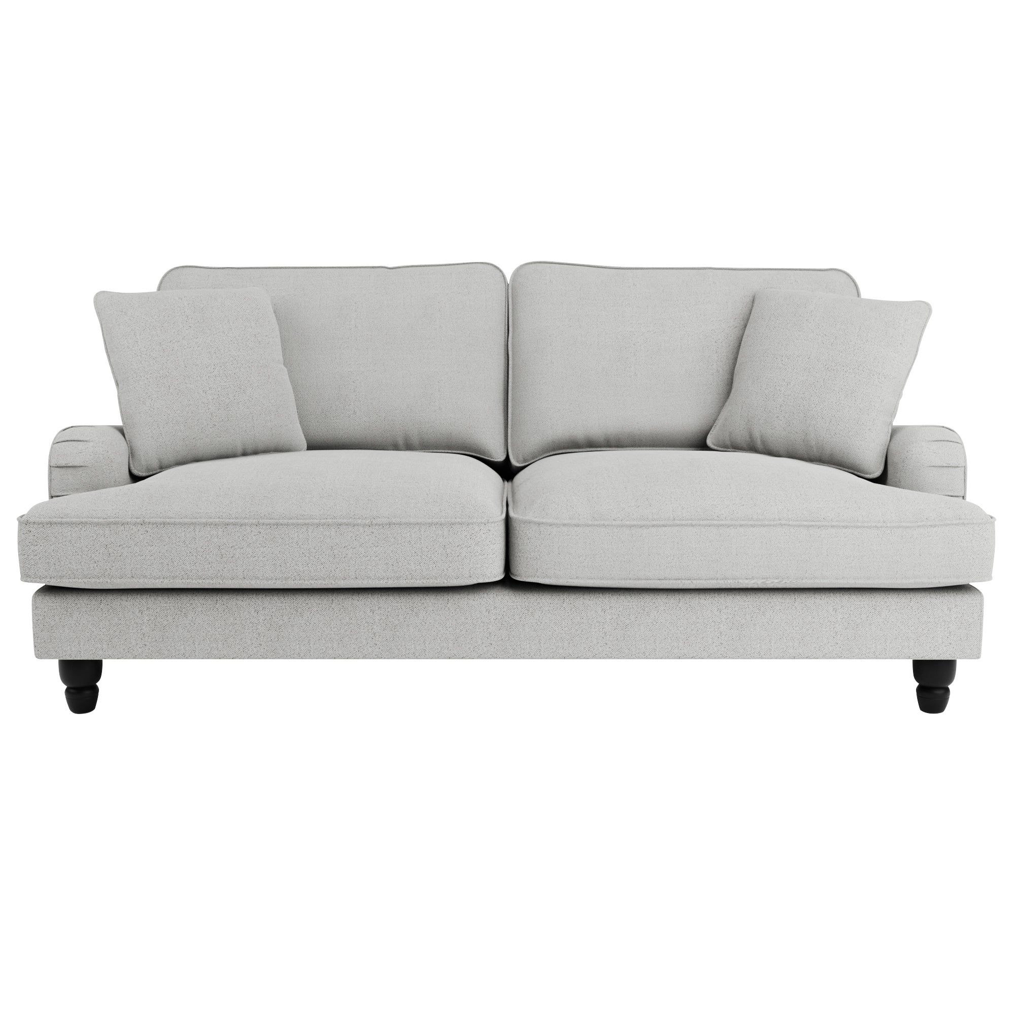 Beatrice Boucle 3 Seater Sofa Bed Grey