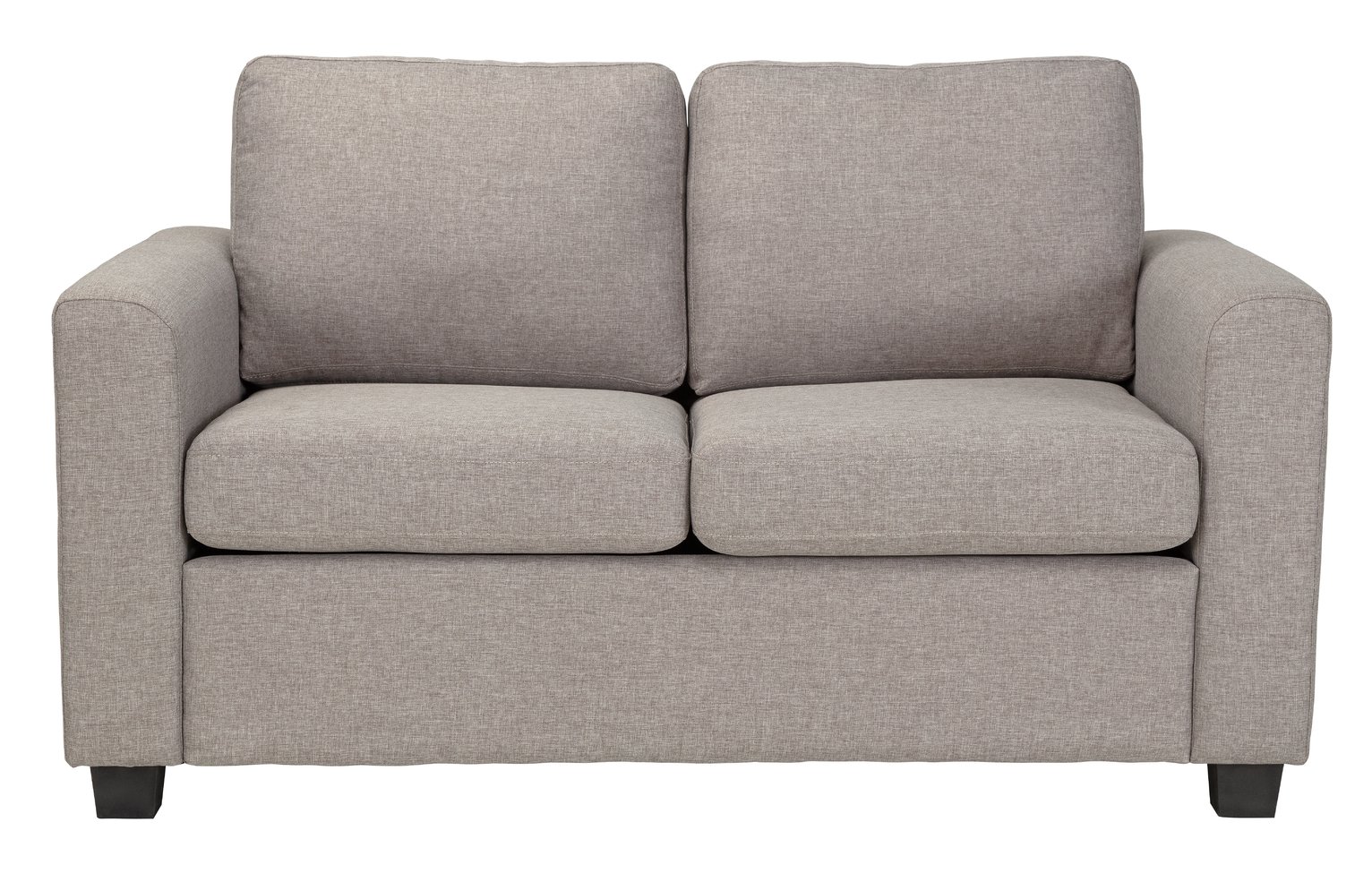 Habitat Apartment 2 Seater Fabric Sofa Bed - Light Grey