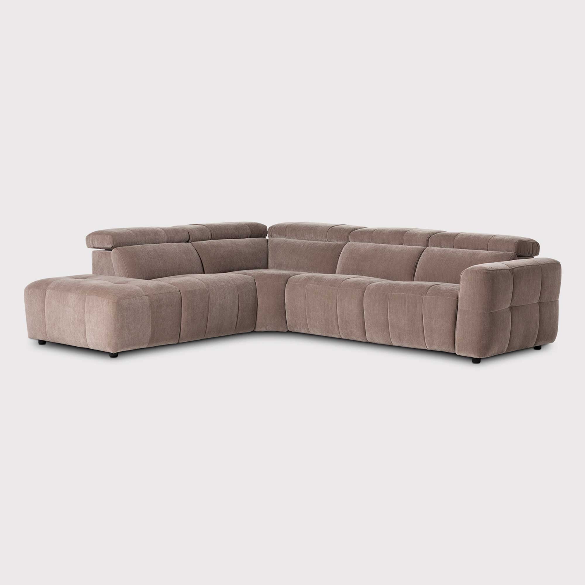 Rochester LHF Corner Sofa, Neutral Fabric | Barker & Stonehouse