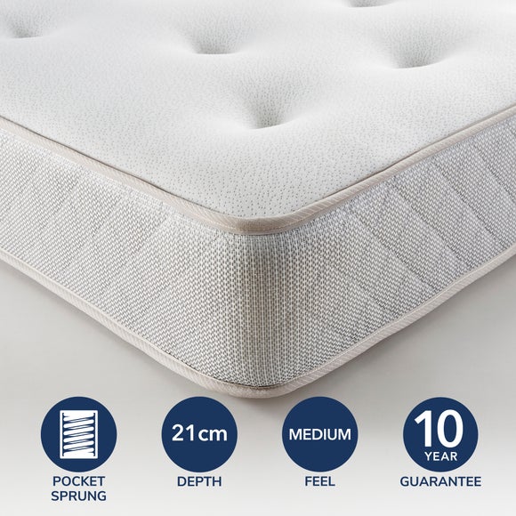 Fogarty Just Right Memory Foam 1000 Pocket Sprung Hybrid Mattress
