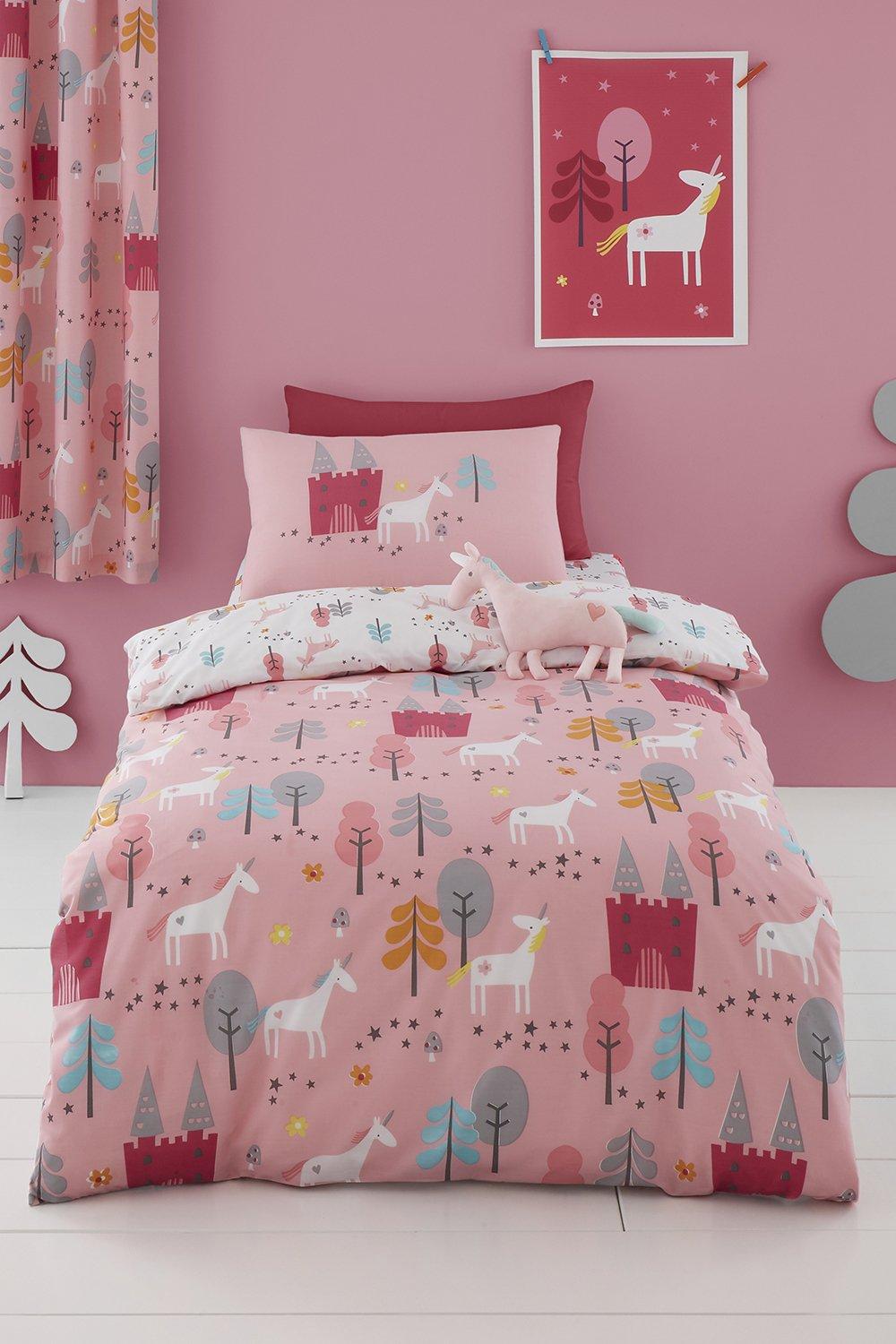 Unicorn Land Single Duvet Set