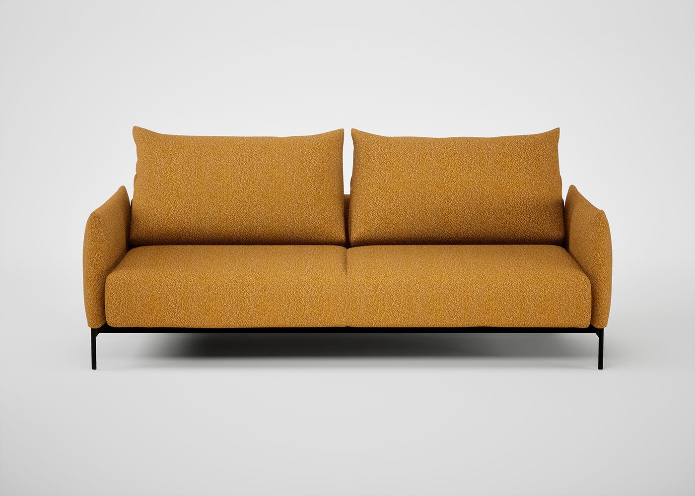 Otto Sofa Bed Boucle Ochre