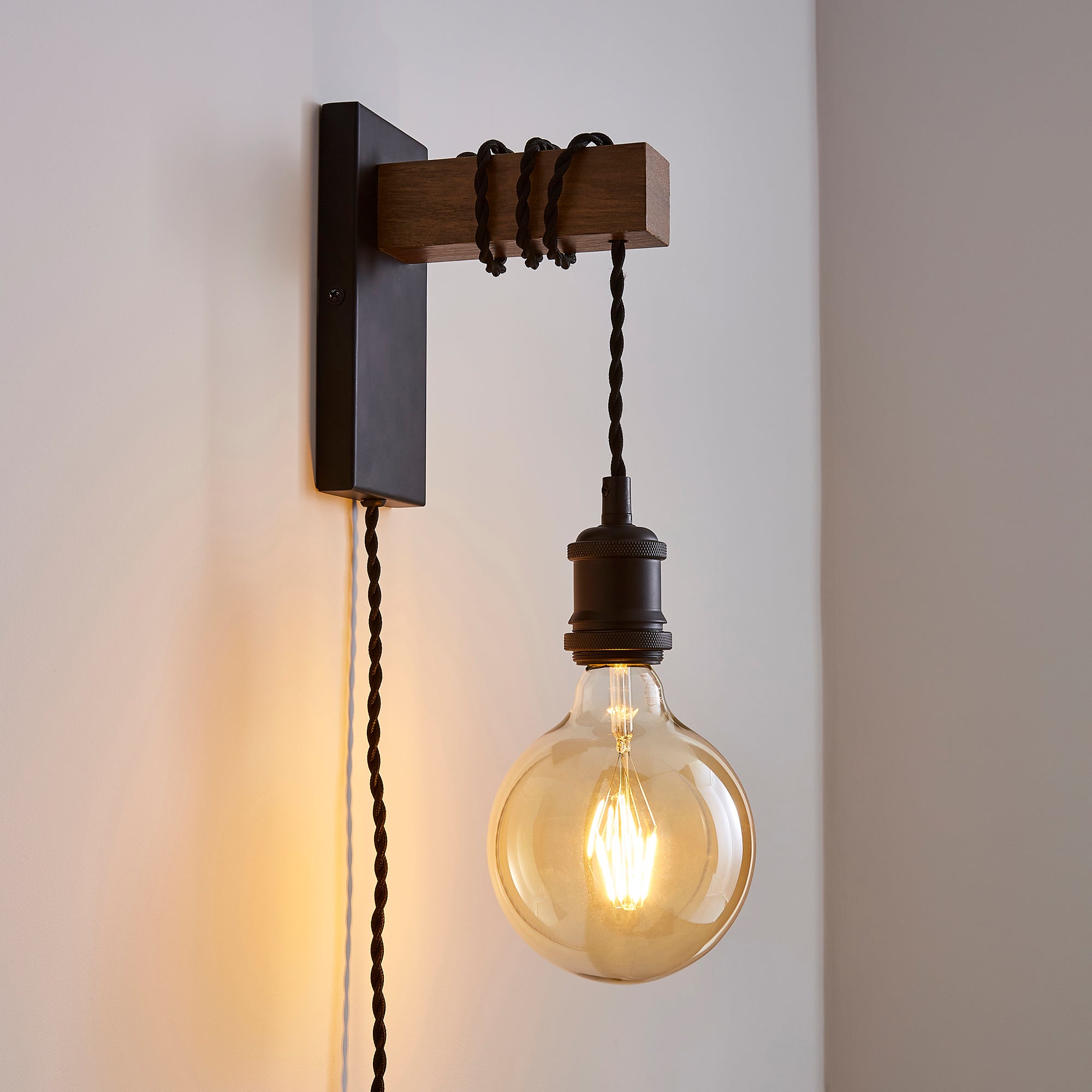 Fulton Plug In Wall Light