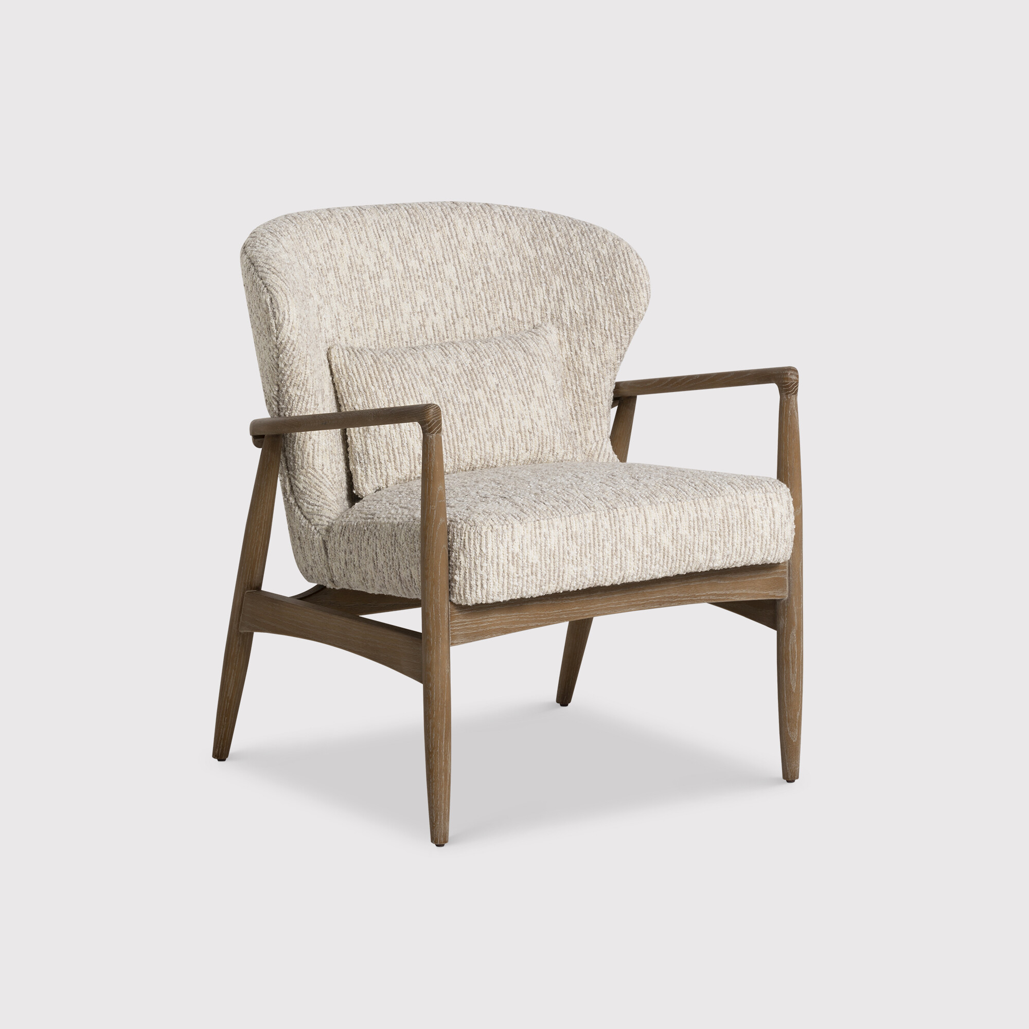 Pinter Armchair, Neutral Boucle | Barker & Stonehouse