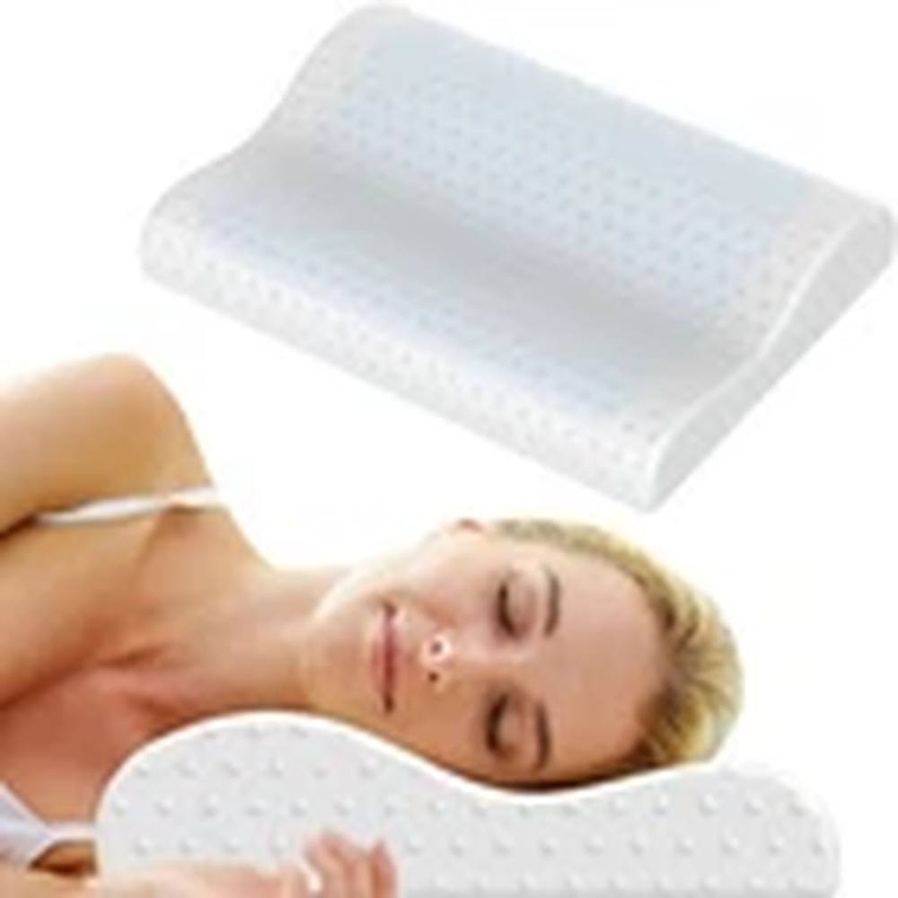 EONLION Gel Memory Foam Cervical Pillow Orthopedic Neck Back Support in White