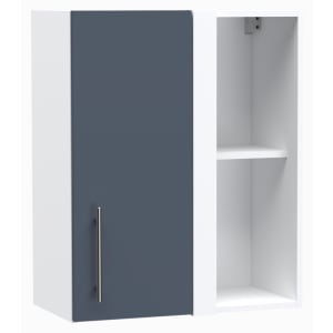 Wickes Orlando Marine Blue Corner Wall Unit - 600mm