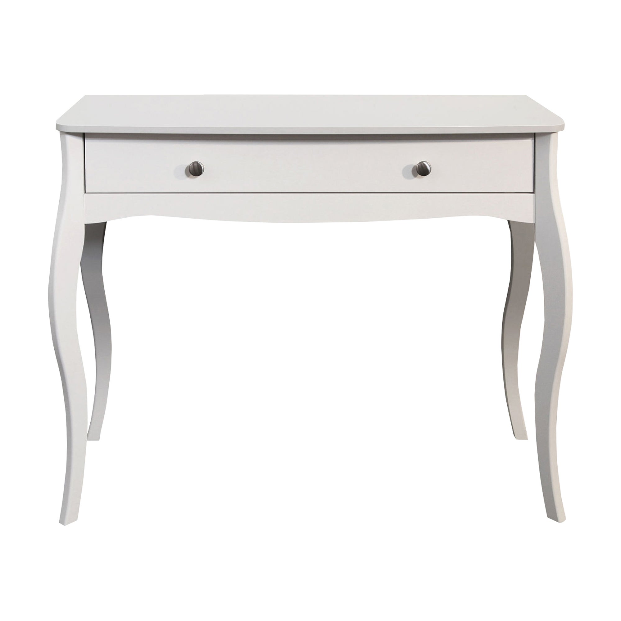 Baroque White Vanity Unit White