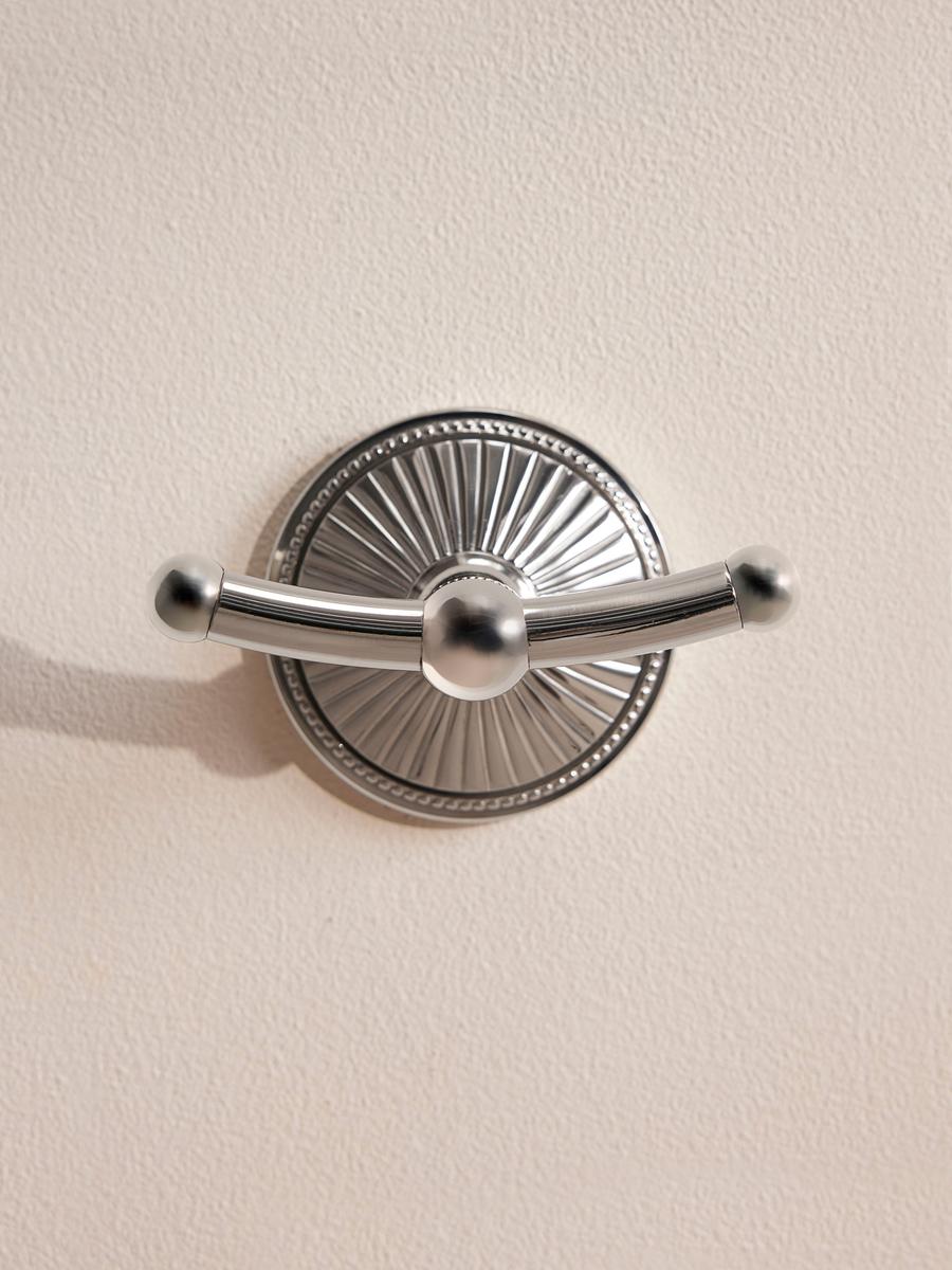 Charlton Nickel Double Hook