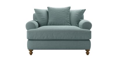 Teddy Loveseat Sofabed in Holkham Norfolk Cotton - sofa.com