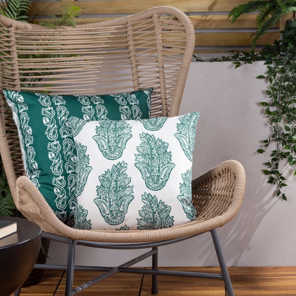 Paoletti Kalindi Paisley Outdoor Cushion