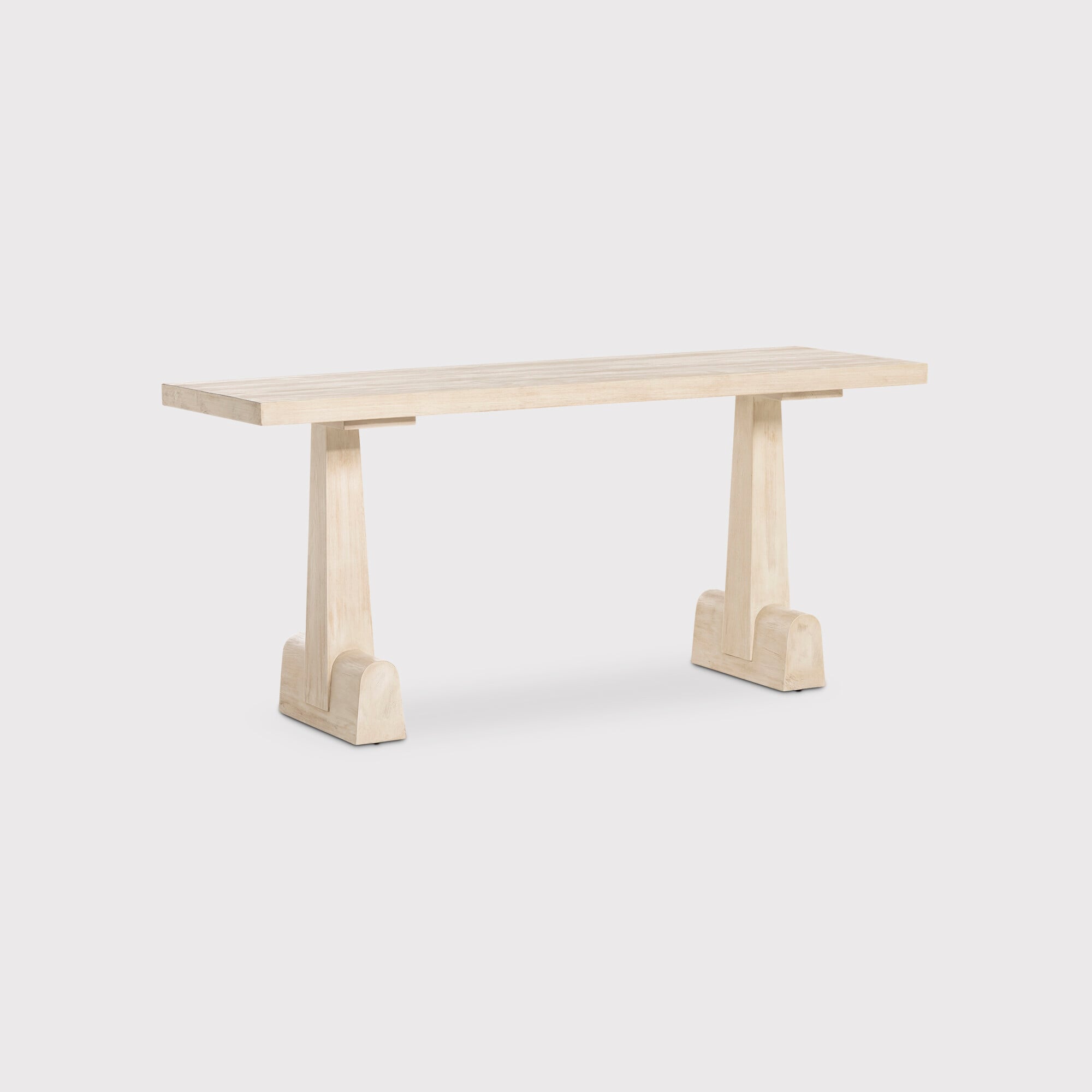 Haverton Console Table 170x55x76cm, White Wood | Barker & Stonehouse