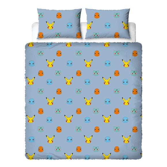 Pokemon Snuggle Fleece Duvet Cover & Pillowcase Set