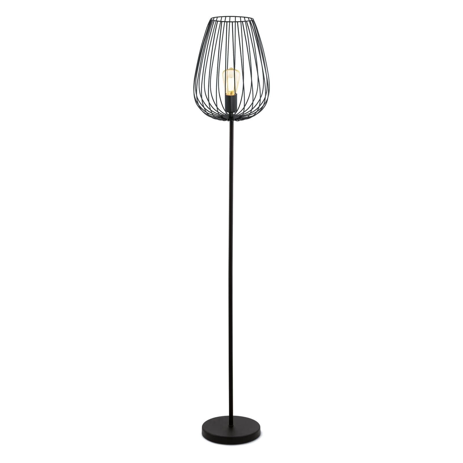 Eglo Newtown Floor Lamp - Black