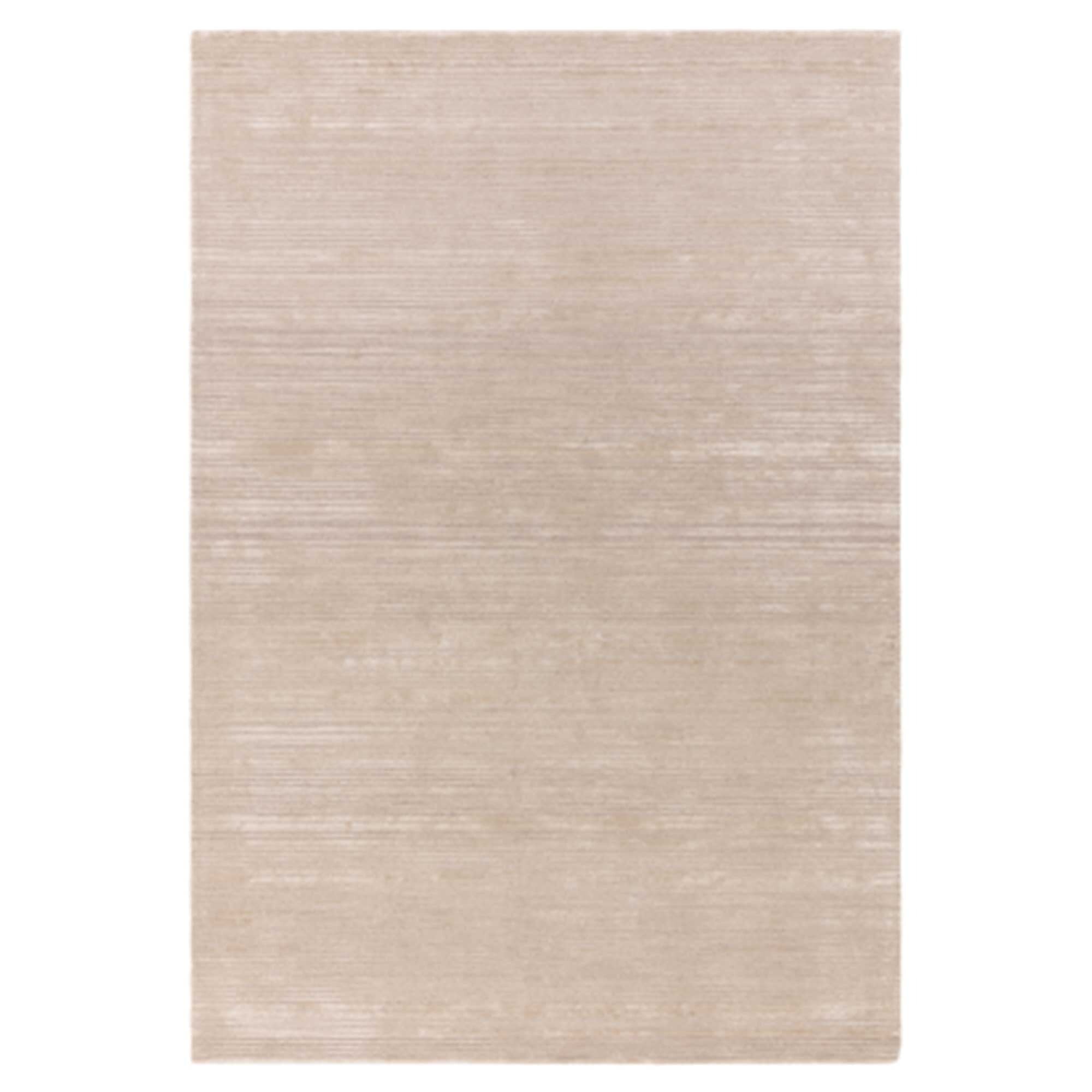 Heath Putty 120x170cm Rug, Square, Neutral Viscose | Barker & Stonehouse